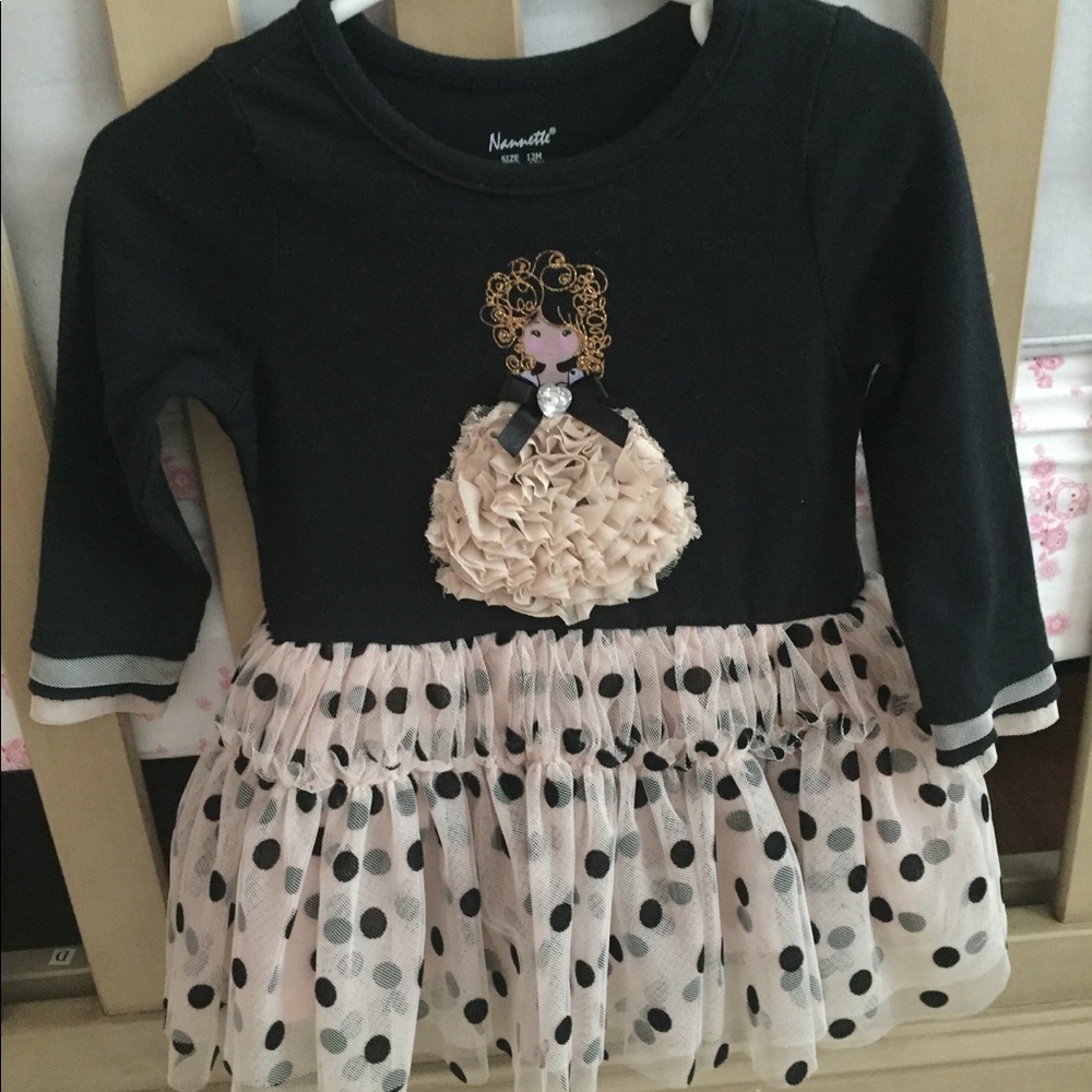 Nannette dress with girl